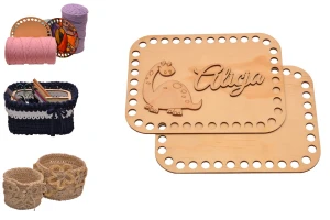 Baza, kosz personalizacja góra/dół 20/15cm  baza ze sklejki do szydełkowania.         