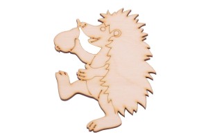 Eko dekor figurka jeż decoupage.