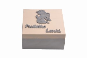 Szkatułka na chrzest personalizacja