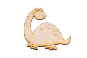 Dekor dinozaur figurka ozdoba ze sklejki