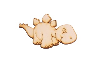 Dekor dino ozdoba figurka ze sklejki decoupage.