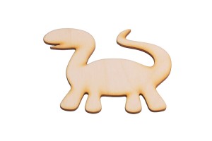 Dinozaury ze sklejki do malowania