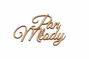Napis Pan Młody, napisy do decoupage ślub                 