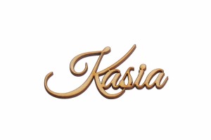 Eko napis imię - dowolne imię decoupage scrapbooking