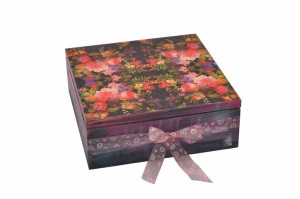 Kuferek decoupage na kosmetyki