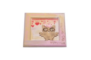 Obrazek decoupage prezent na imieniny, na urodziny.