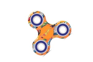 Pomarańczowy spinner Hot Wheels na prezent.