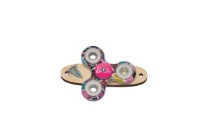 Barbie spinner do tablicy manipulacyjnej lub sensorycznej.