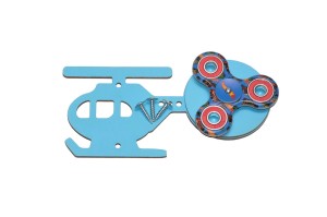 Helikopter i spinner hot wheels do tablicy manipulacyjnej.