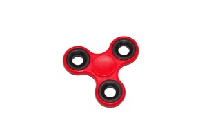 Czerwono/czarny antystresowy spinner  fidget spinner.  