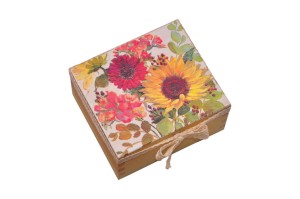 Pudełko Decoupage, prezent na Mikołaja, prezent na święta.