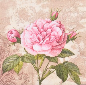 Serwetka decoupage serwetka motyw róża S23