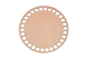 Baza do szydełkowania baza 20 cm, baza do koszyka ze sklejki.